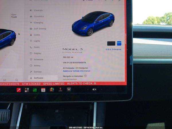 2018 TESLA MODEL 3 LONG RANGE/MID RANGE — I118