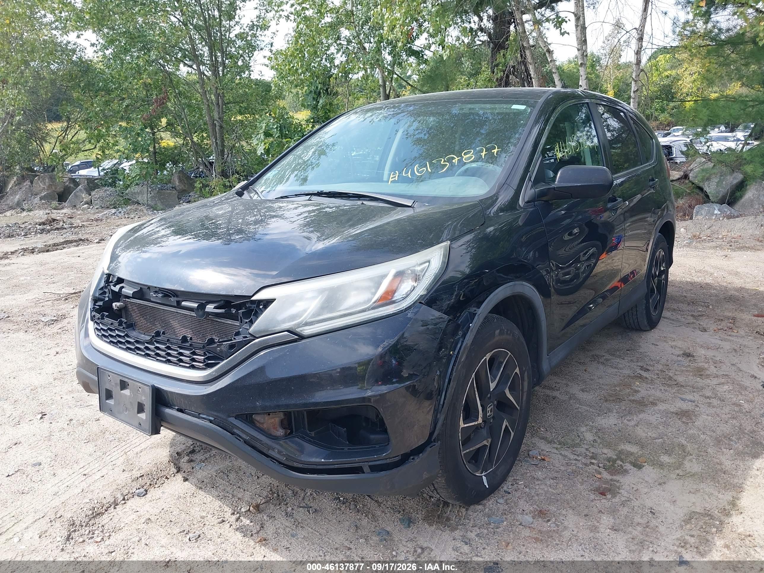 2016 HONDA CR-V SE — I2