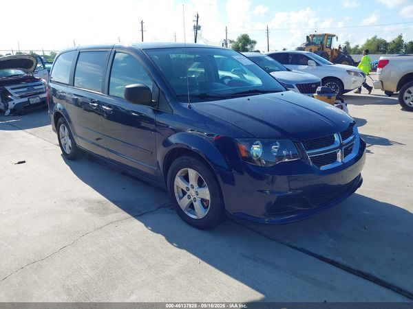2013 DODGE GRAND CARAVAN SE — I1