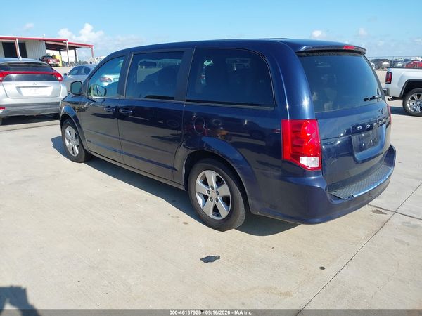 2013 DODGE GRAND CARAVAN SE — I3