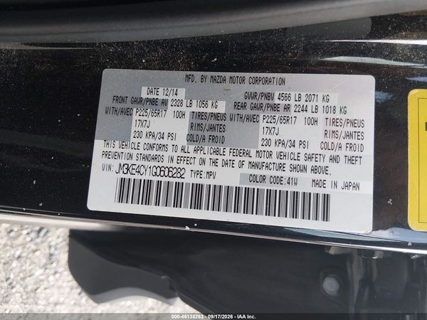 2016 MAZDA CX-5 TOURING — I9