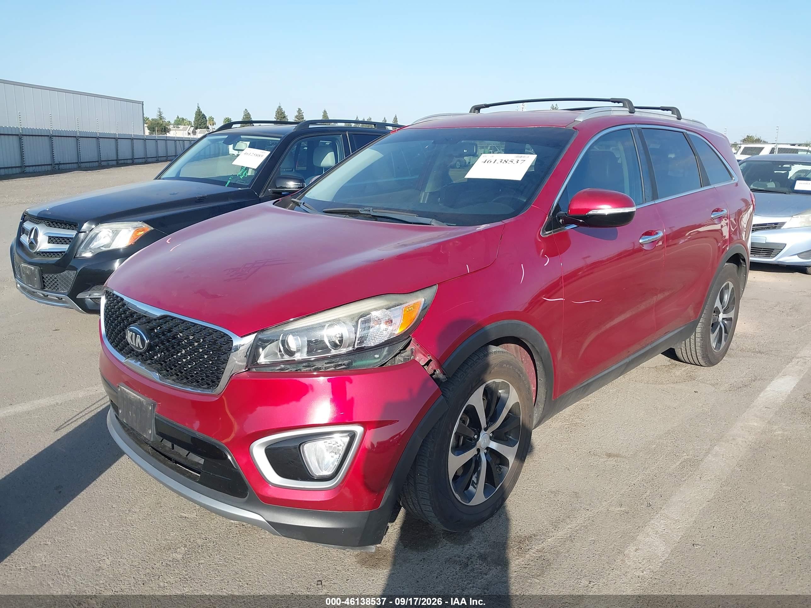 2016 KIA SORENTO 3.3L EX — I2