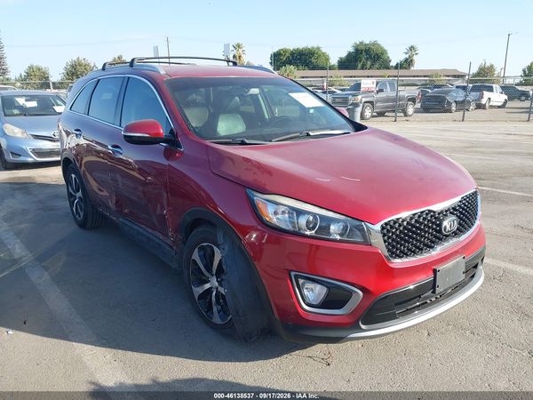 2016 KIA SORENTO 3.3L EX — I1
