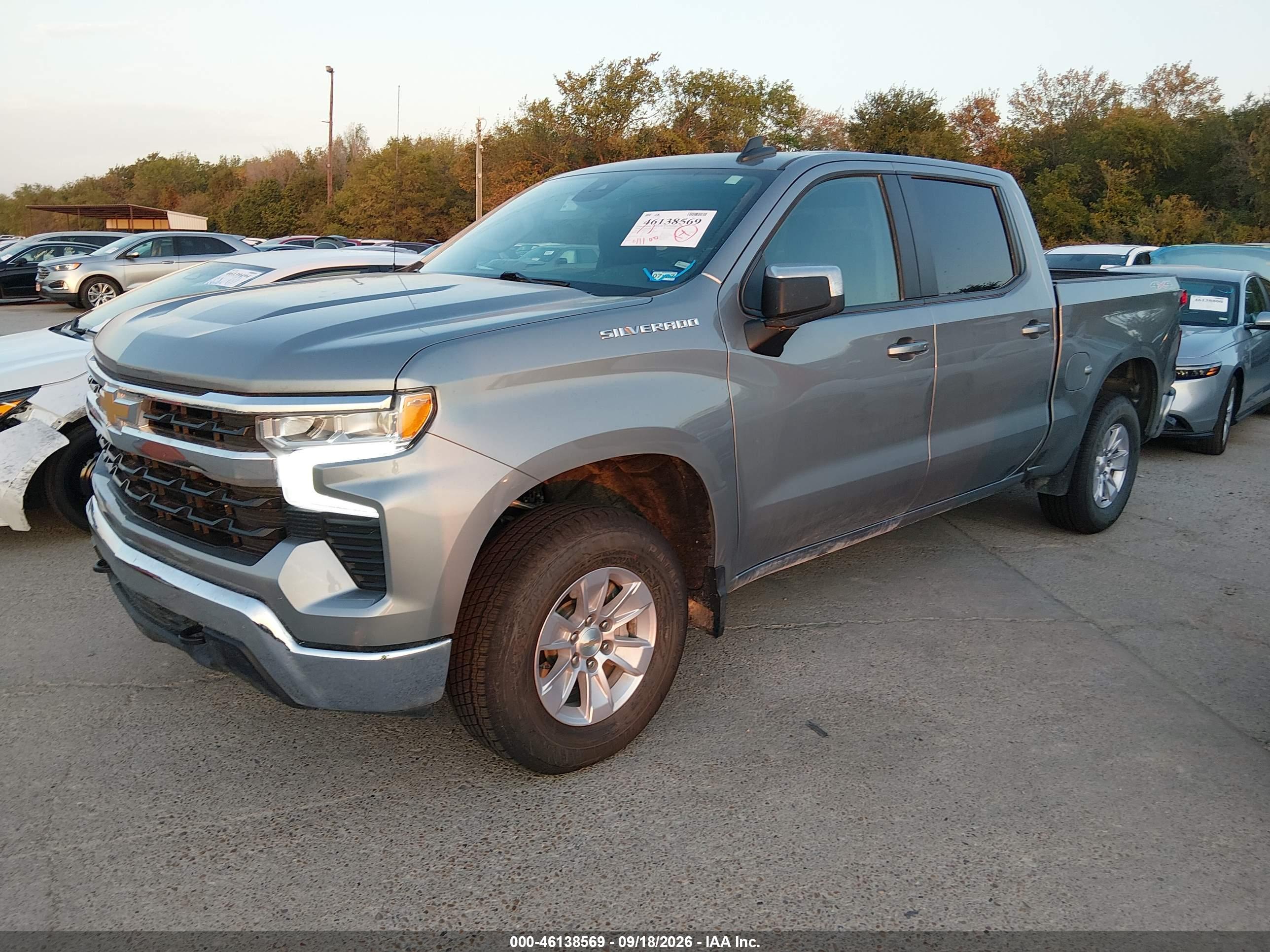 2026 CHEVROLET SILVERADO 1500 4WD  STANDARD BED LT — I2