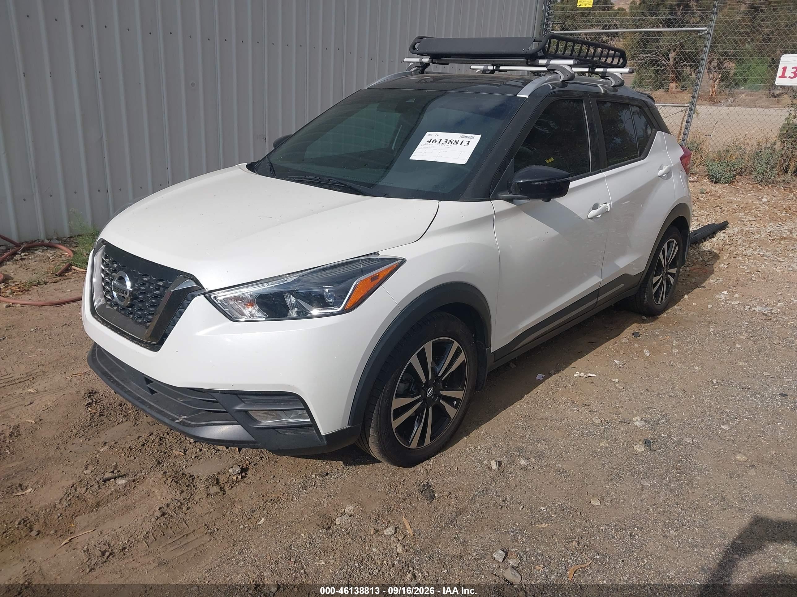 2020 NISSAN KICKS SR XTRONIC CVT — I2