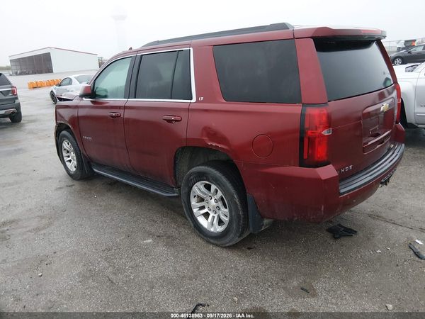 2016 CHEVROLET TAHOE LT — I3