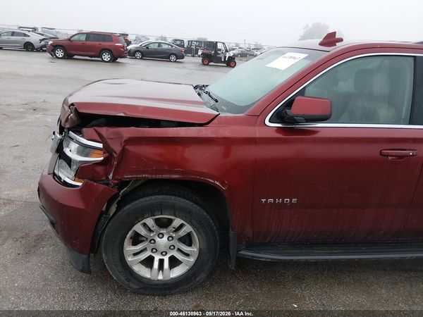 2016 CHEVROLET TAHOE LT — I6