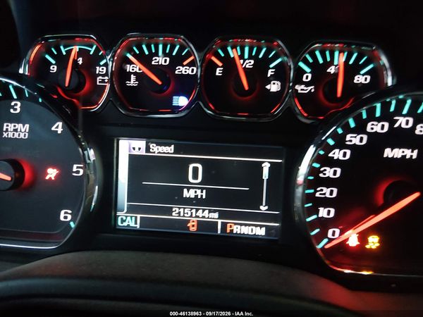 2016 CHEVROLET TAHOE LT — I118