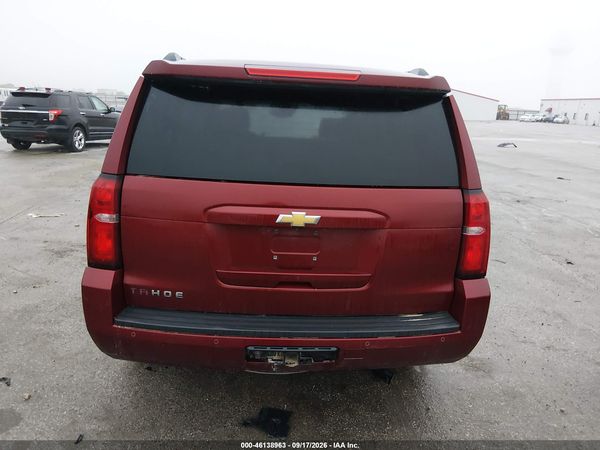 2016 CHEVROLET TAHOE LT — I156