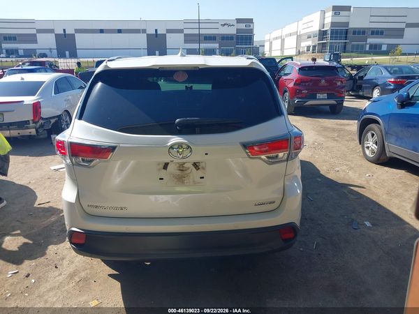 2016 TOYOTA HIGHLANDER LIMITED V6 — I119