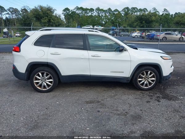 2016 JEEP CHEROKEE LIMITED — I116