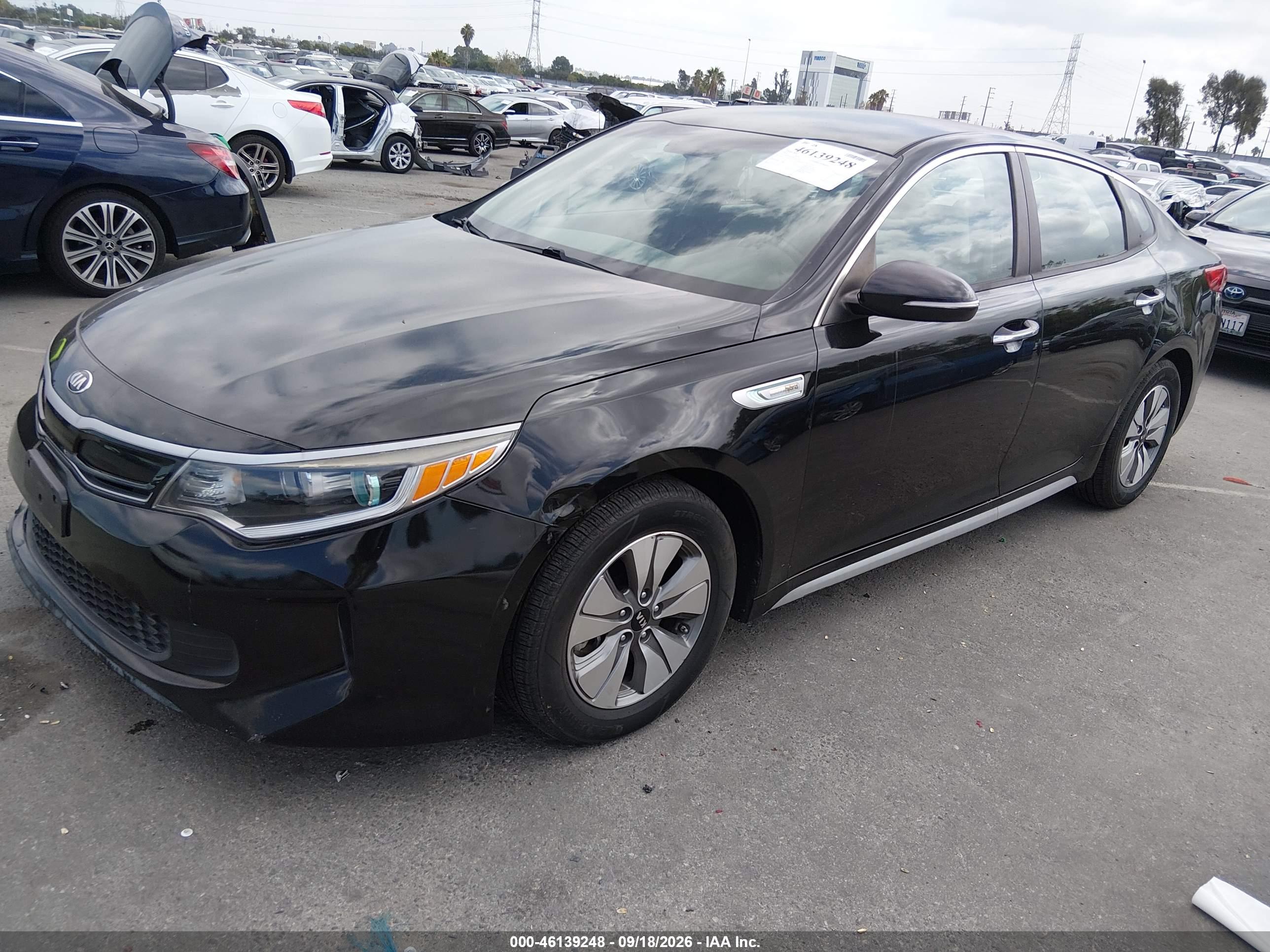 2017 KIA OPTIMA HYBRID Hybrid Base — I2