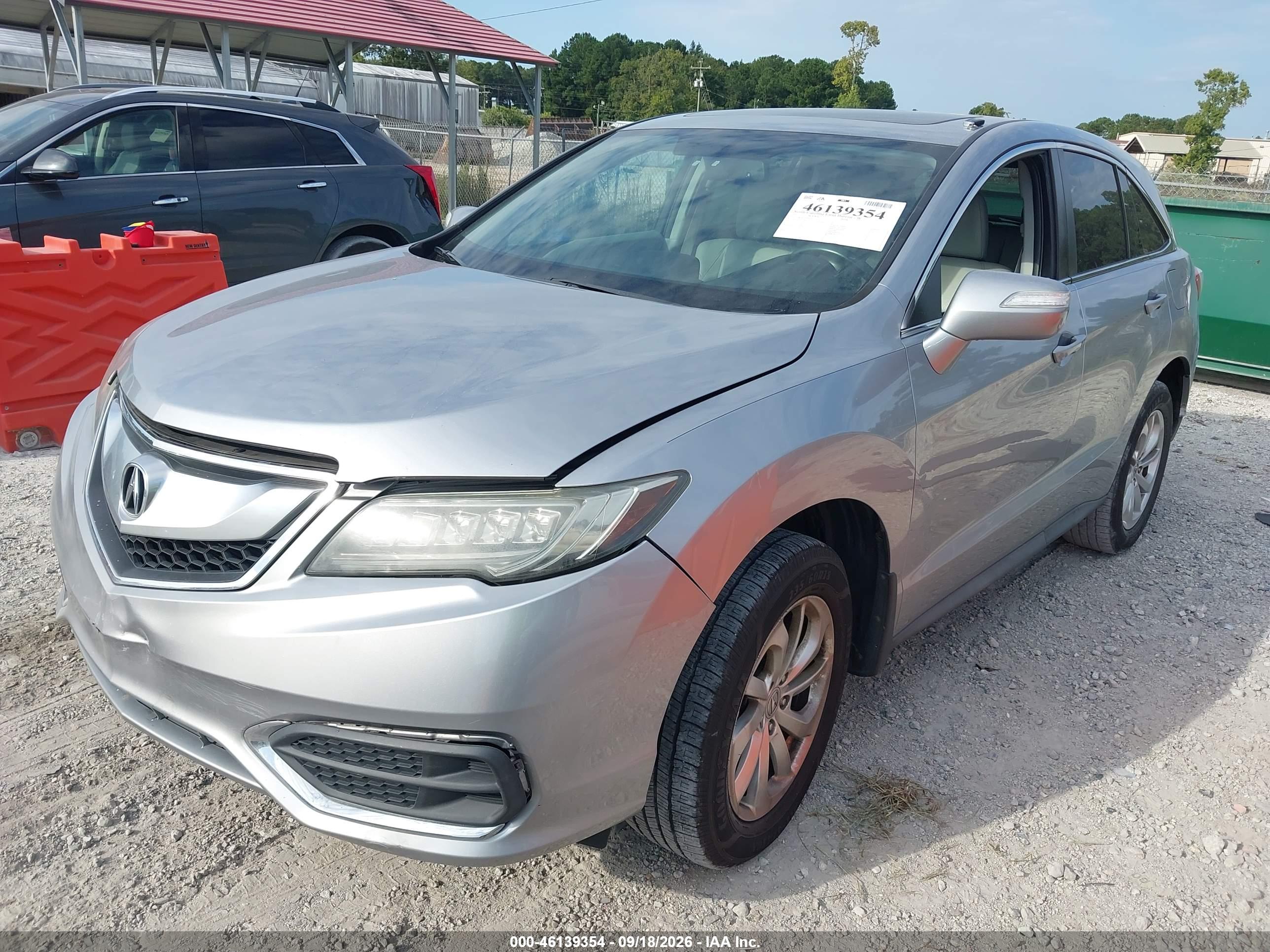 2017 ACURA RDX ACURAWATCH PLUS PACKAGE — I2
