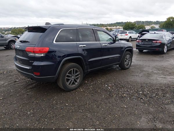 2017 JEEP GRAND CHEROKEE LIMITED 4X4 — I4