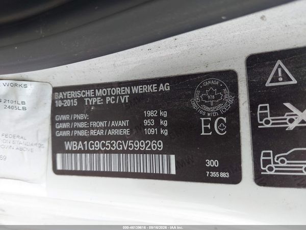 2016 BMW 228I XDRIVE — I9