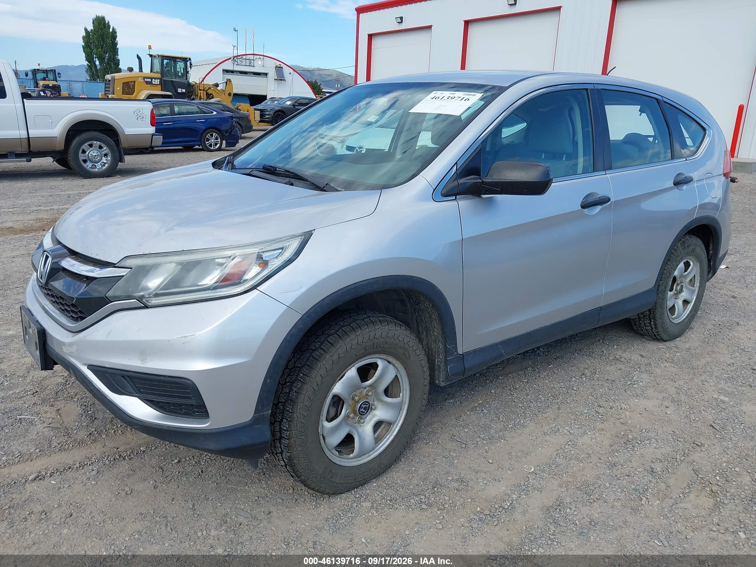 2016 HONDA CR-V LX — I2