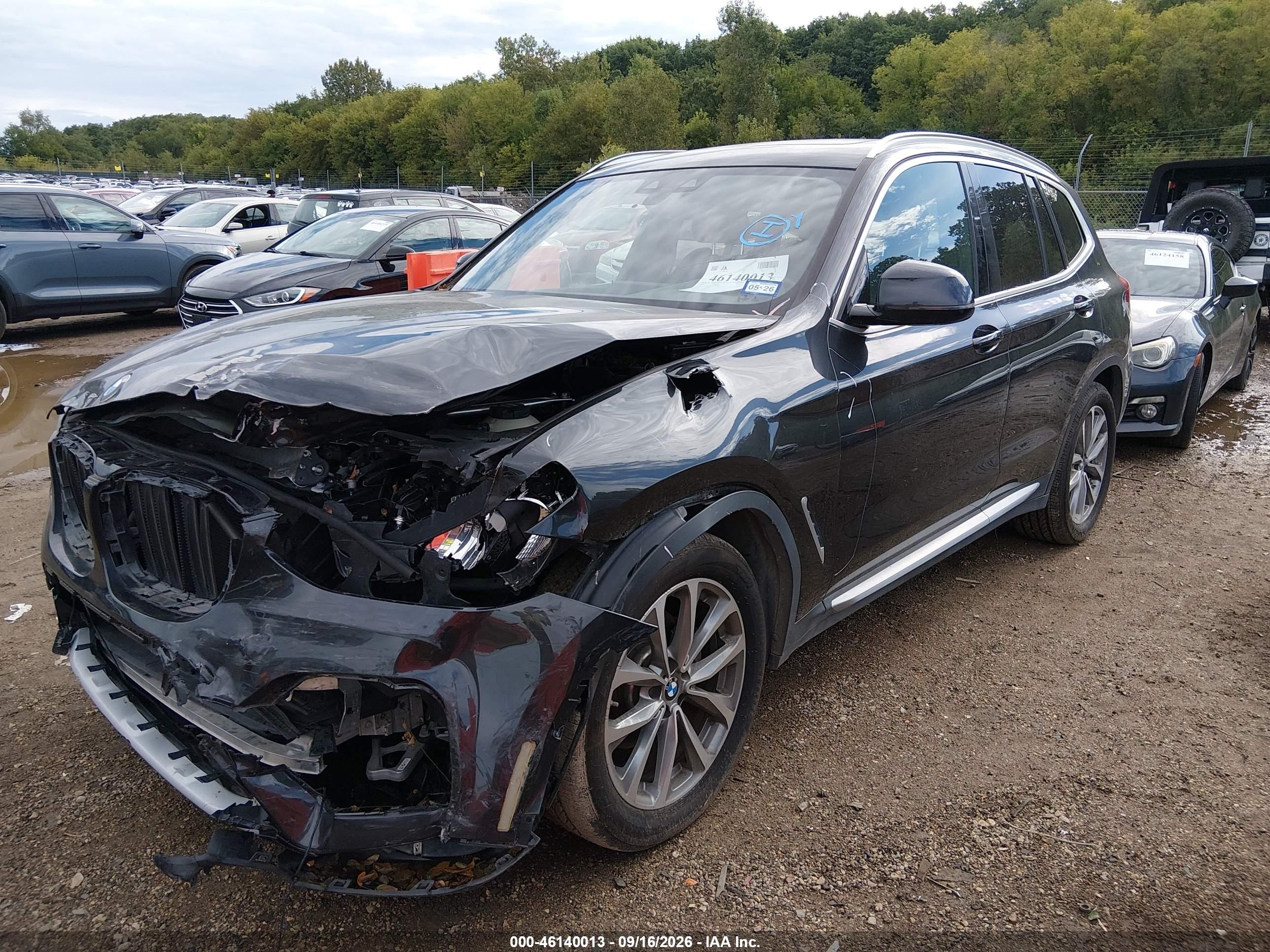 2019 BMW X3 SDRIVE30I — I2