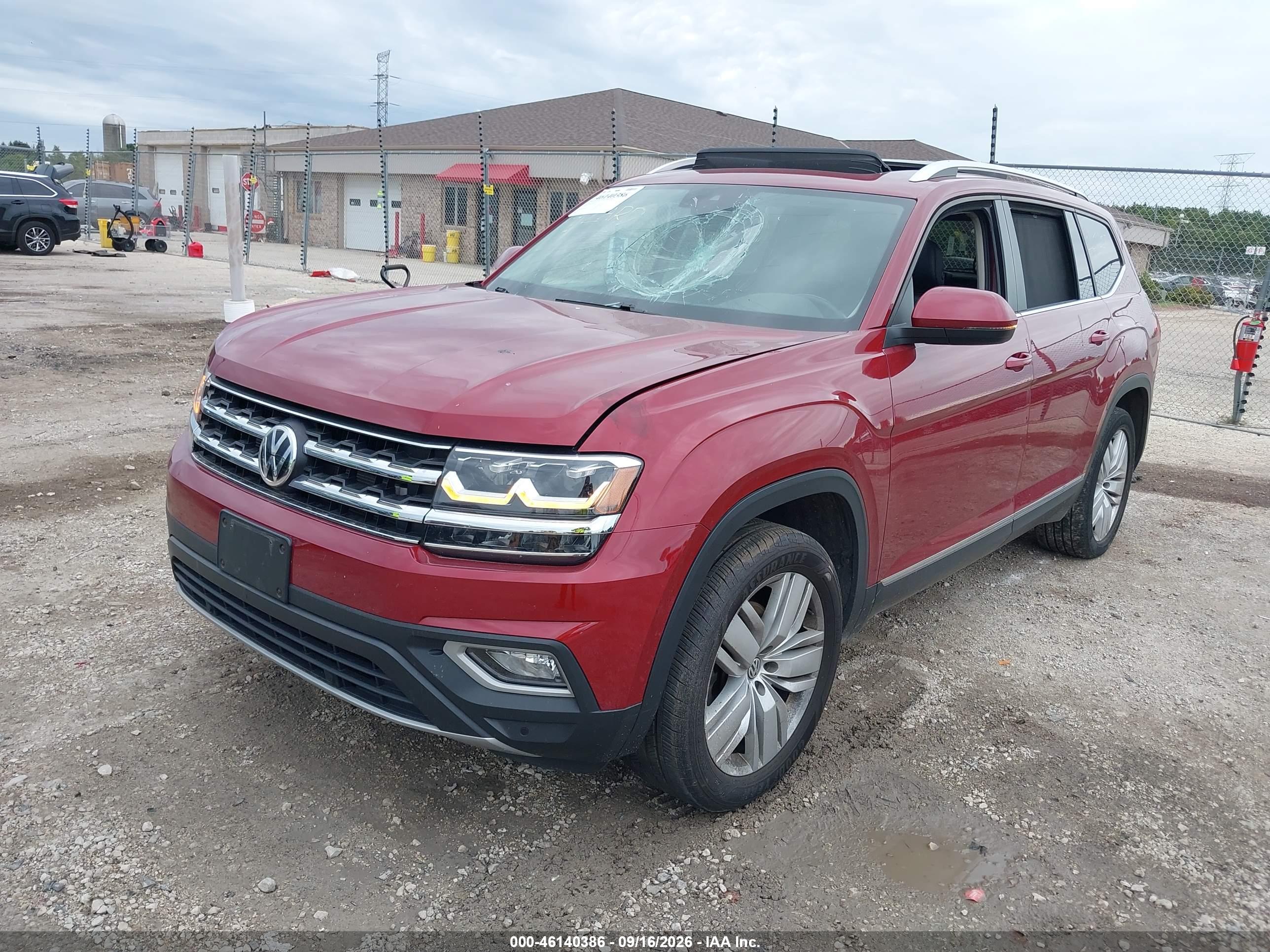 2019 VOLKSWAGEN ATLAS 3.6L V6 SEL — I2
