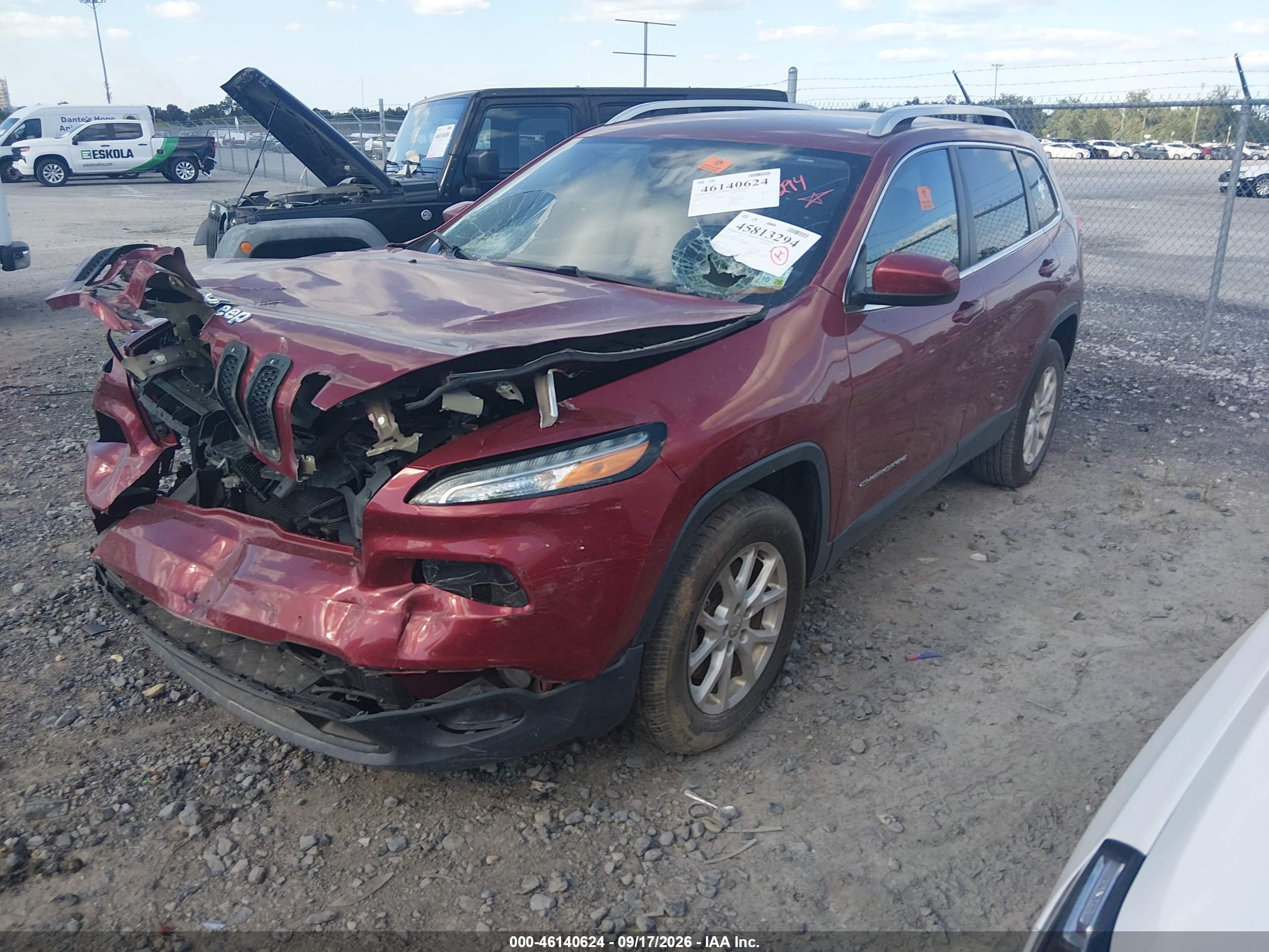2016 JEEP CHEROKEE LATITUDE — I2