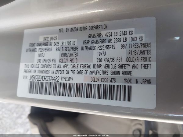 2024 MAZDA CX-5 2.5 S PREMIUM PLUS — I9