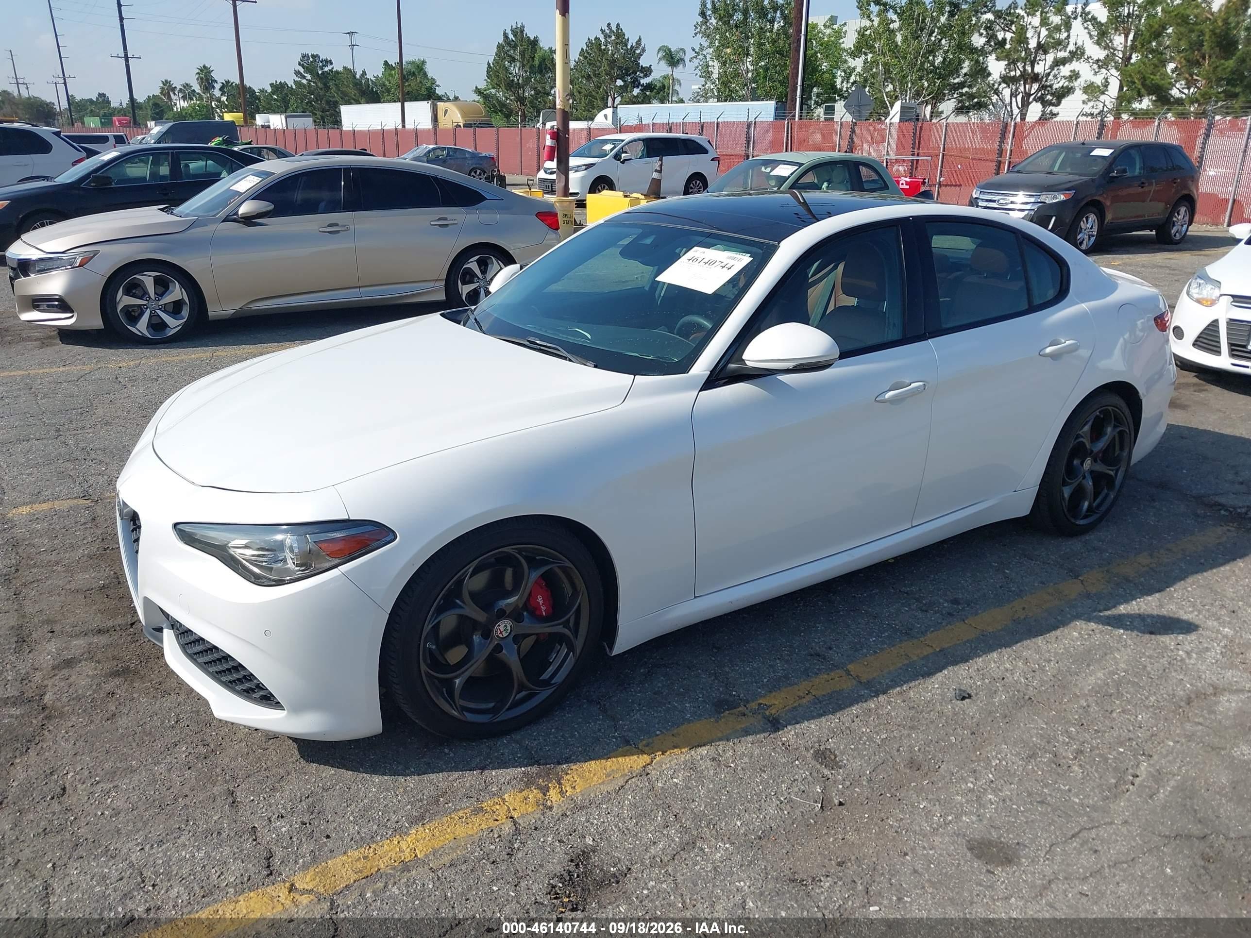 2018 ALFA ROMEO GIULIA TI SPORT RWD — I2