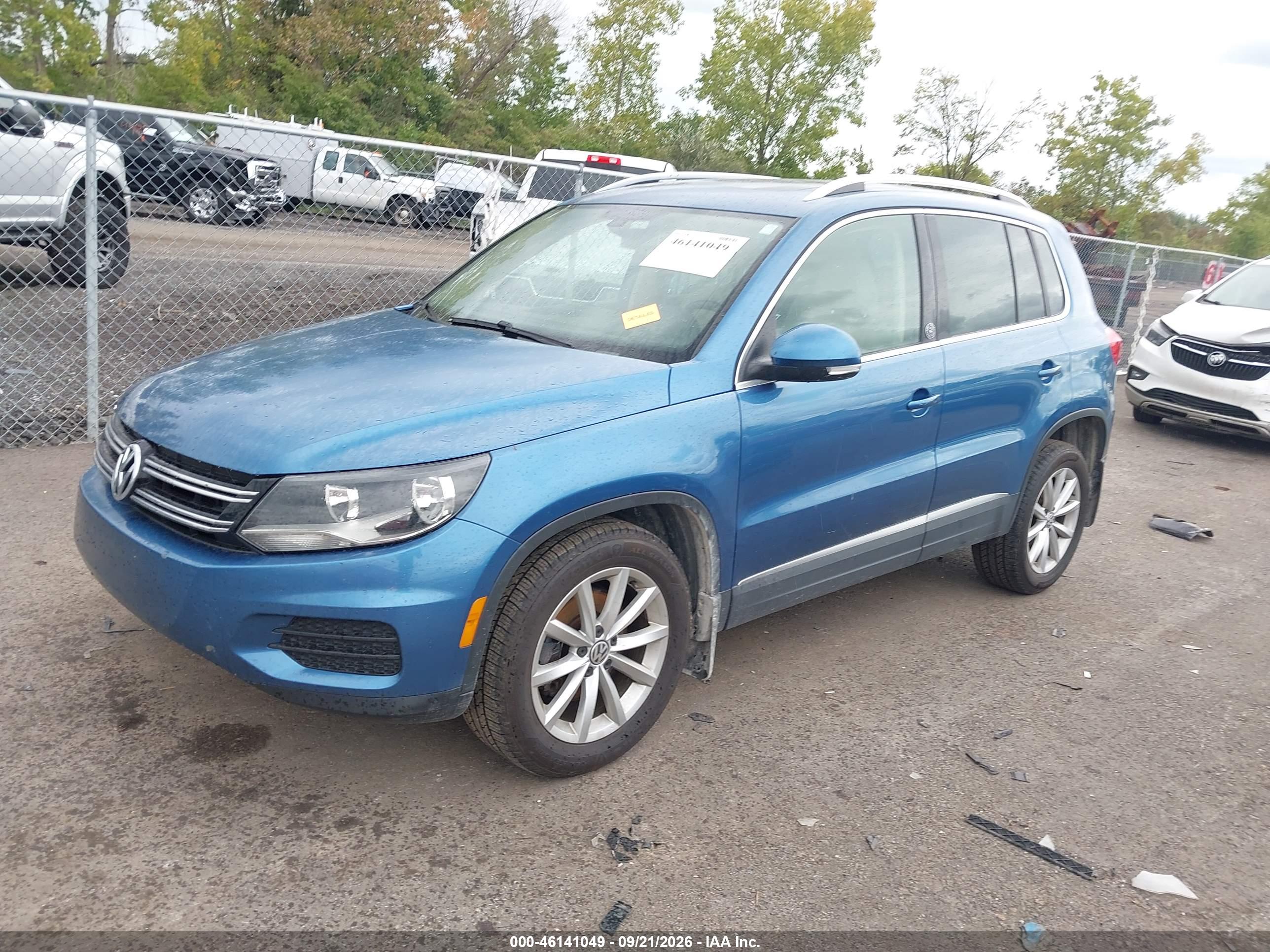 2017 VOLKSWAGEN TIGUAN 2.0T WOLFSBURG EDITION — I2