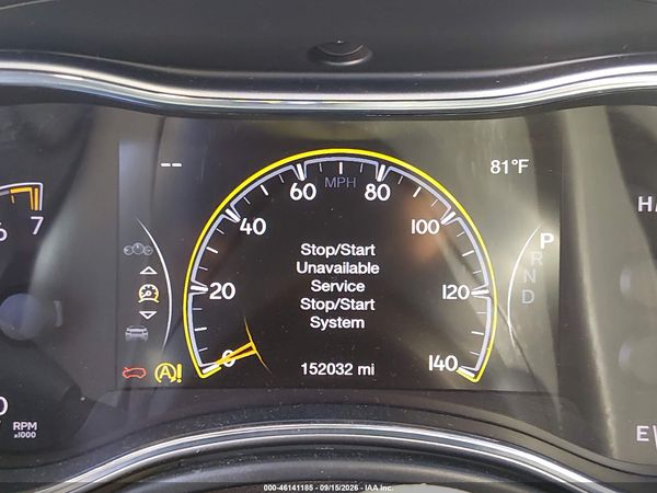2019 JEEP GRAND CHEROKEE ALTITUDE 4X2 — I7