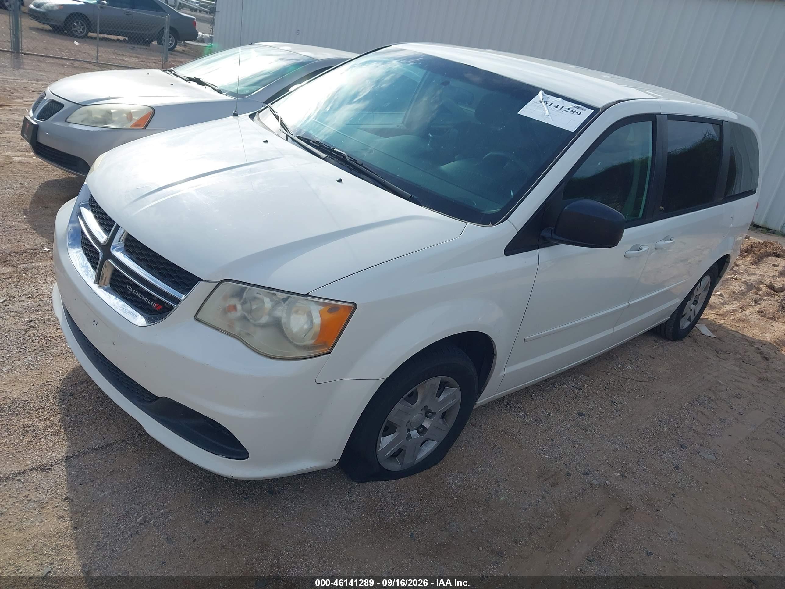 2012 DODGE GRAND CARAVAN SE/AVP — I2