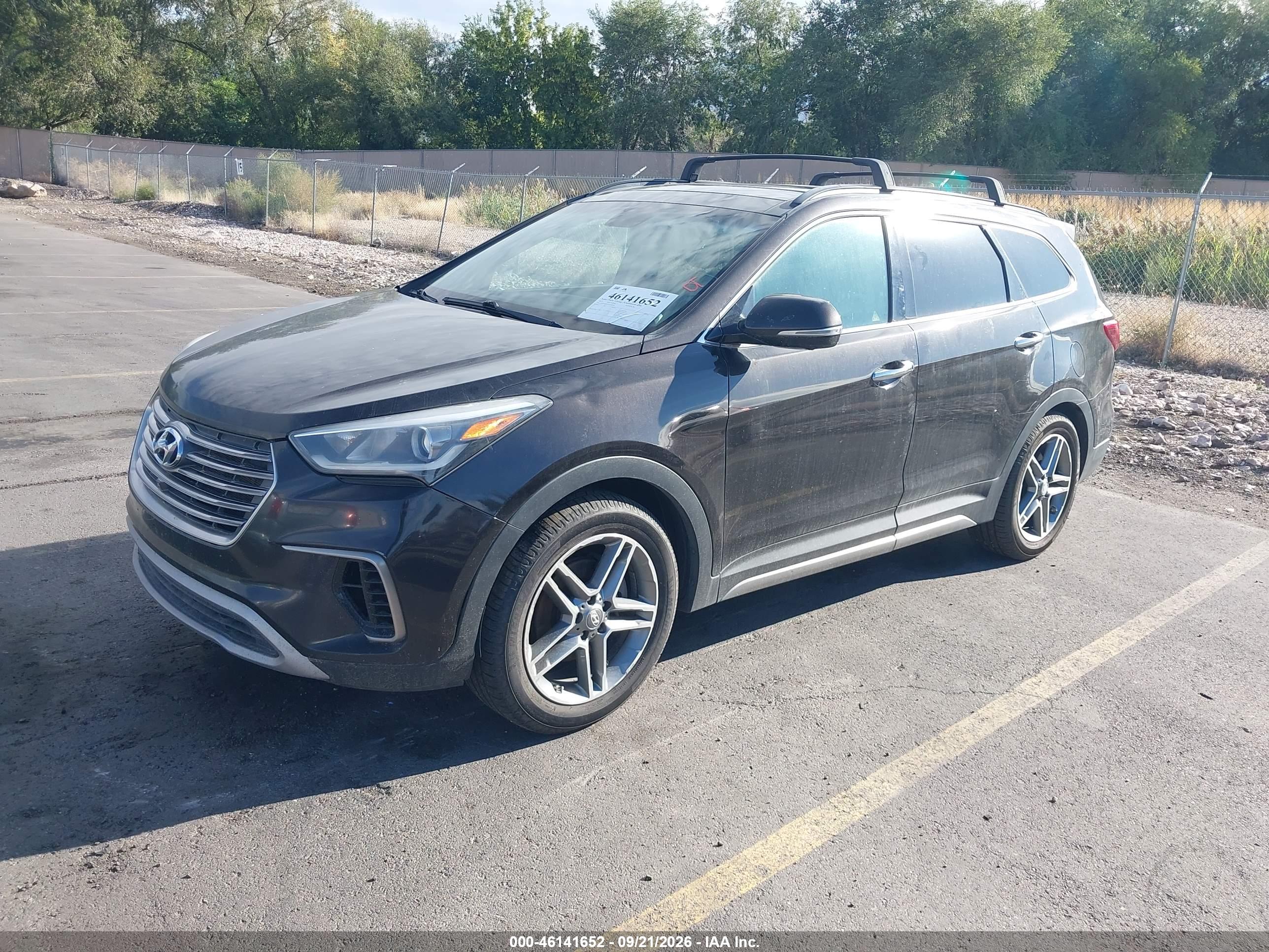 2017 HYUNDAI SANTA FE LIMITED ULTIMATE — I2