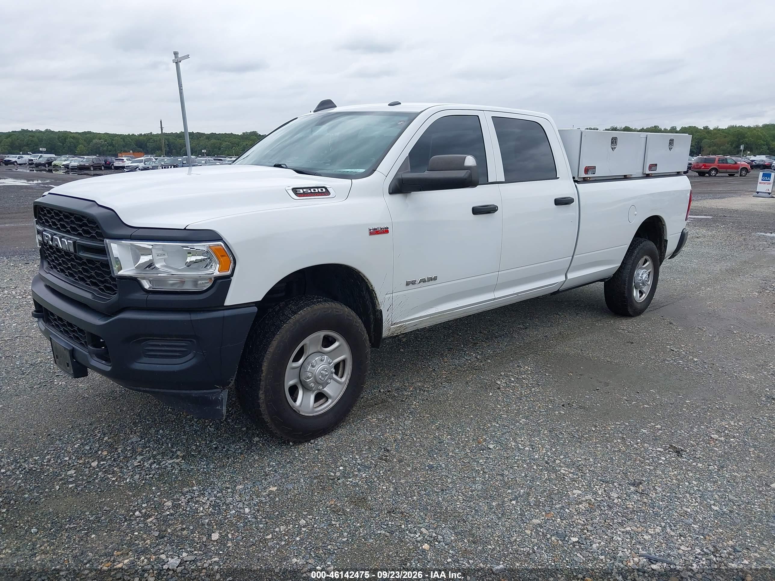 2020 RAM 3500 TRADESMAN  4X4 8' BOX — I2