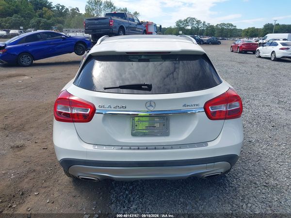 2016 MERCEDES-BENZ GLA 250 4MATIC — I119