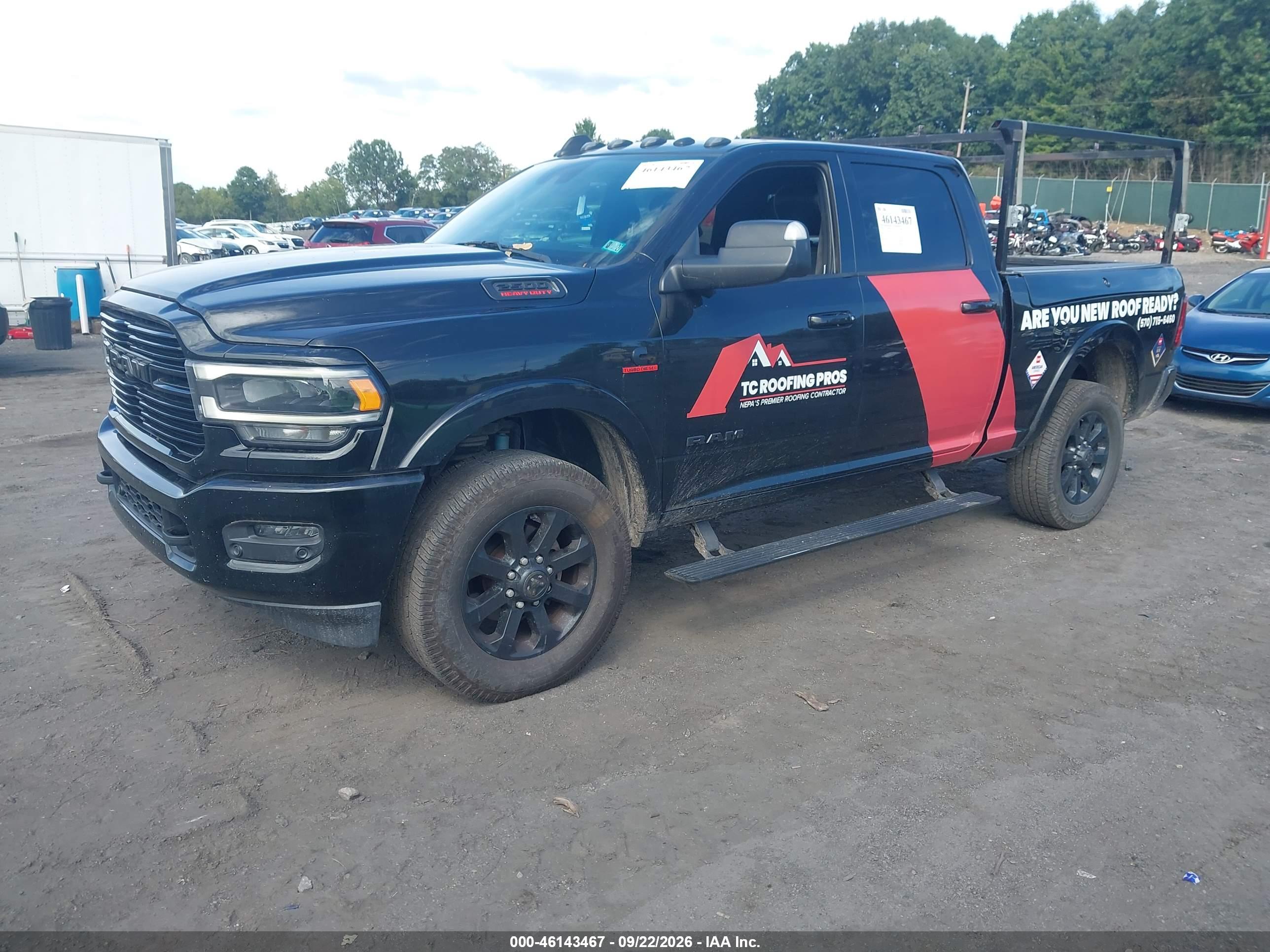 2020 RAM 2500 LARAMIE  4X4 6'4 BOX — I2