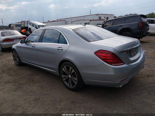 2015 MERCEDES-BENZ S 550 4MATIC — I3