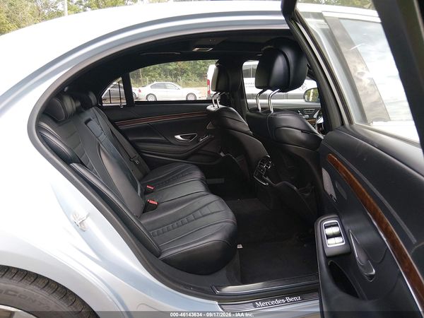 2015 MERCEDES-BENZ S 550 4MATIC — I8