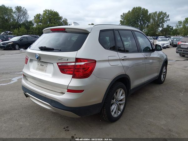 2016 BMW X3 XDRIVE28I — I4
