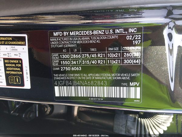 2022 MERCEDES-BENZ GLE 350 GLE350 — I9