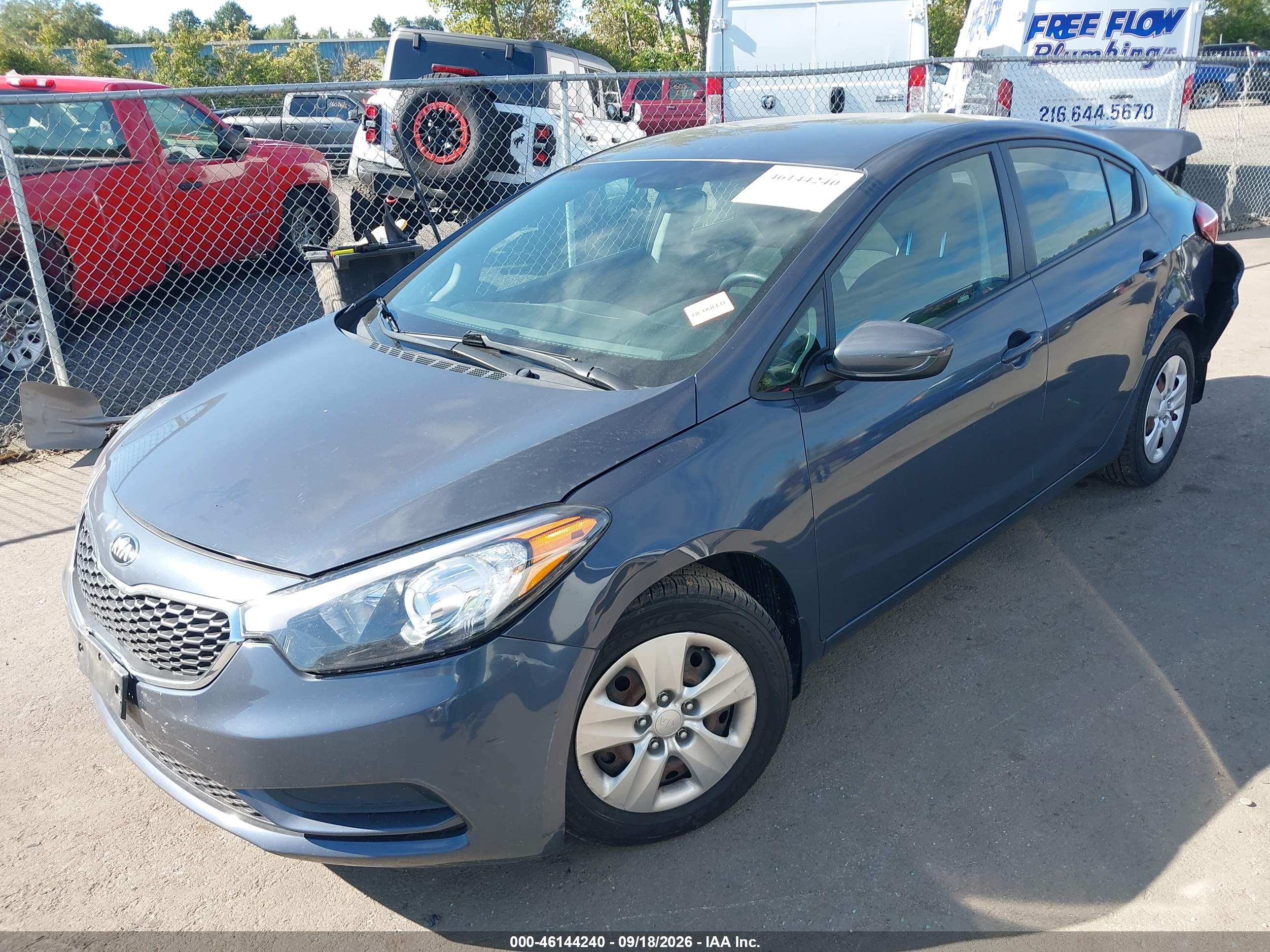 2016 KIA FORTE LX — I2
