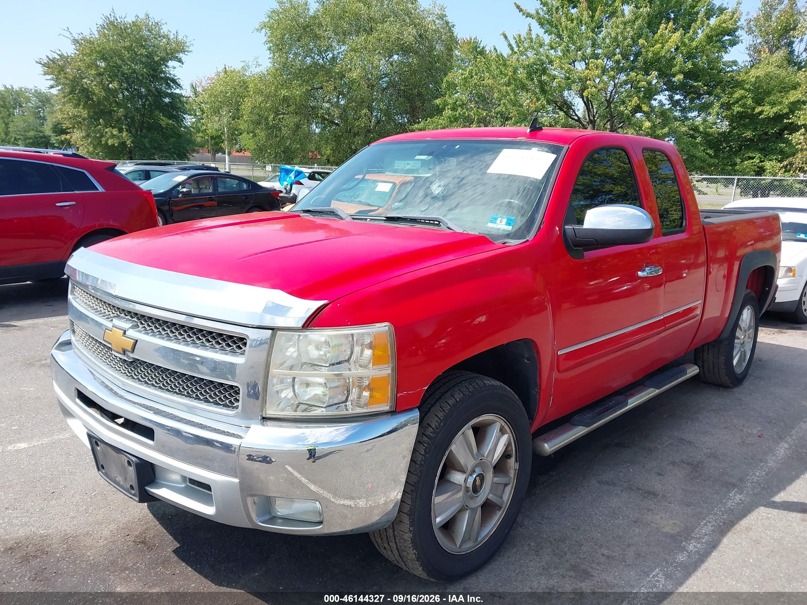 2012 CHEVROLET SILVERADO 1500 LT — I2
