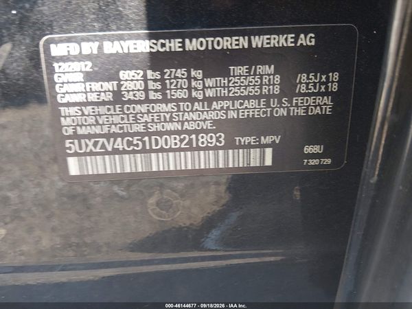 2013 BMW X5 — I9