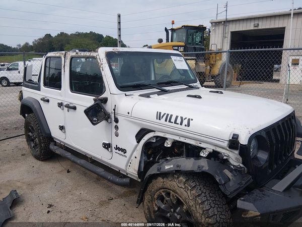2020 JEEP WRANGLER UNLIMITED WILLYS 4X4 — I6
