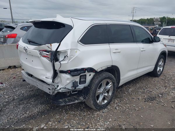 2018 TOYOTA HIGHLANDER LIMITED — I4