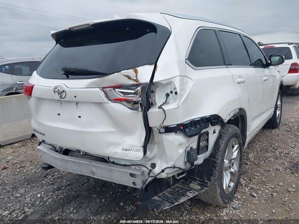 2018 TOYOTA HIGHLANDER LIMITED — I6