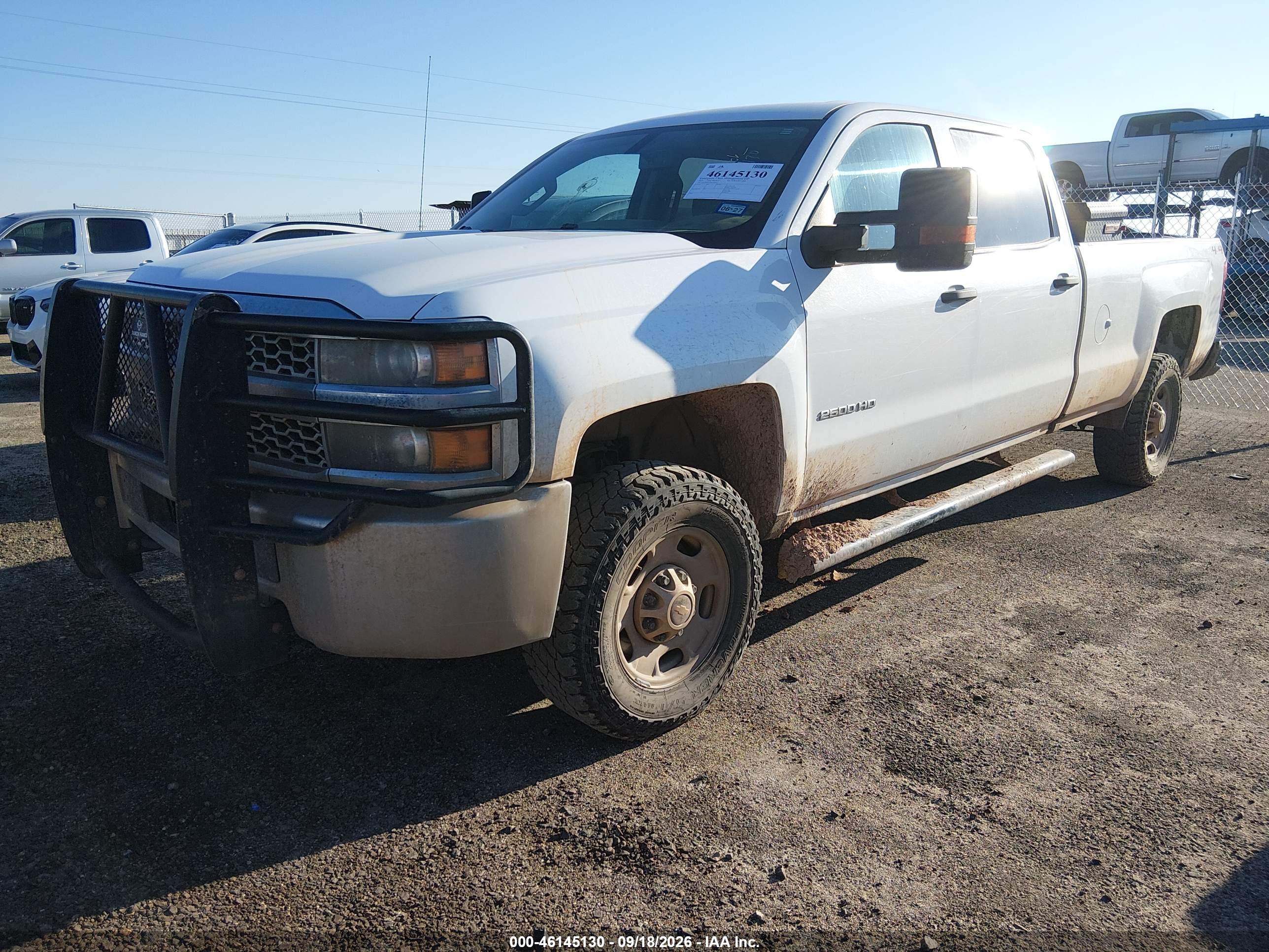 2019 CHEVROLET SILVERADO 2500HD WT — I2