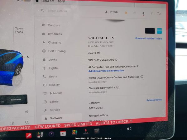 2023 TESLA MODEL Y — I7