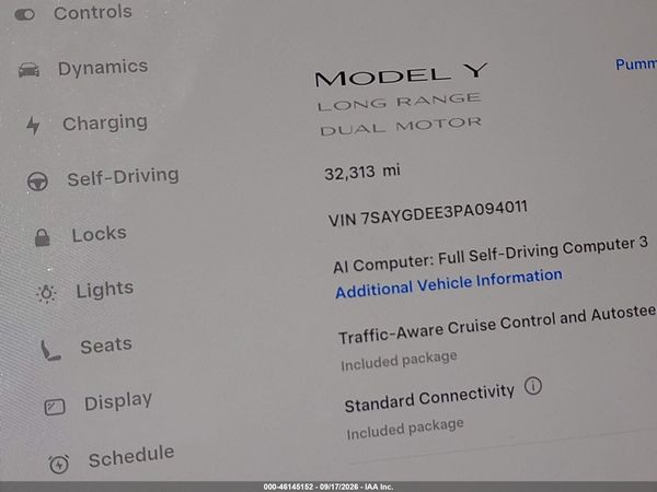 2023 TESLA MODEL Y — I118