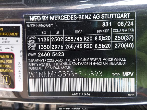 2025 MERCEDES-BENZ GLC 300 SUV — I9