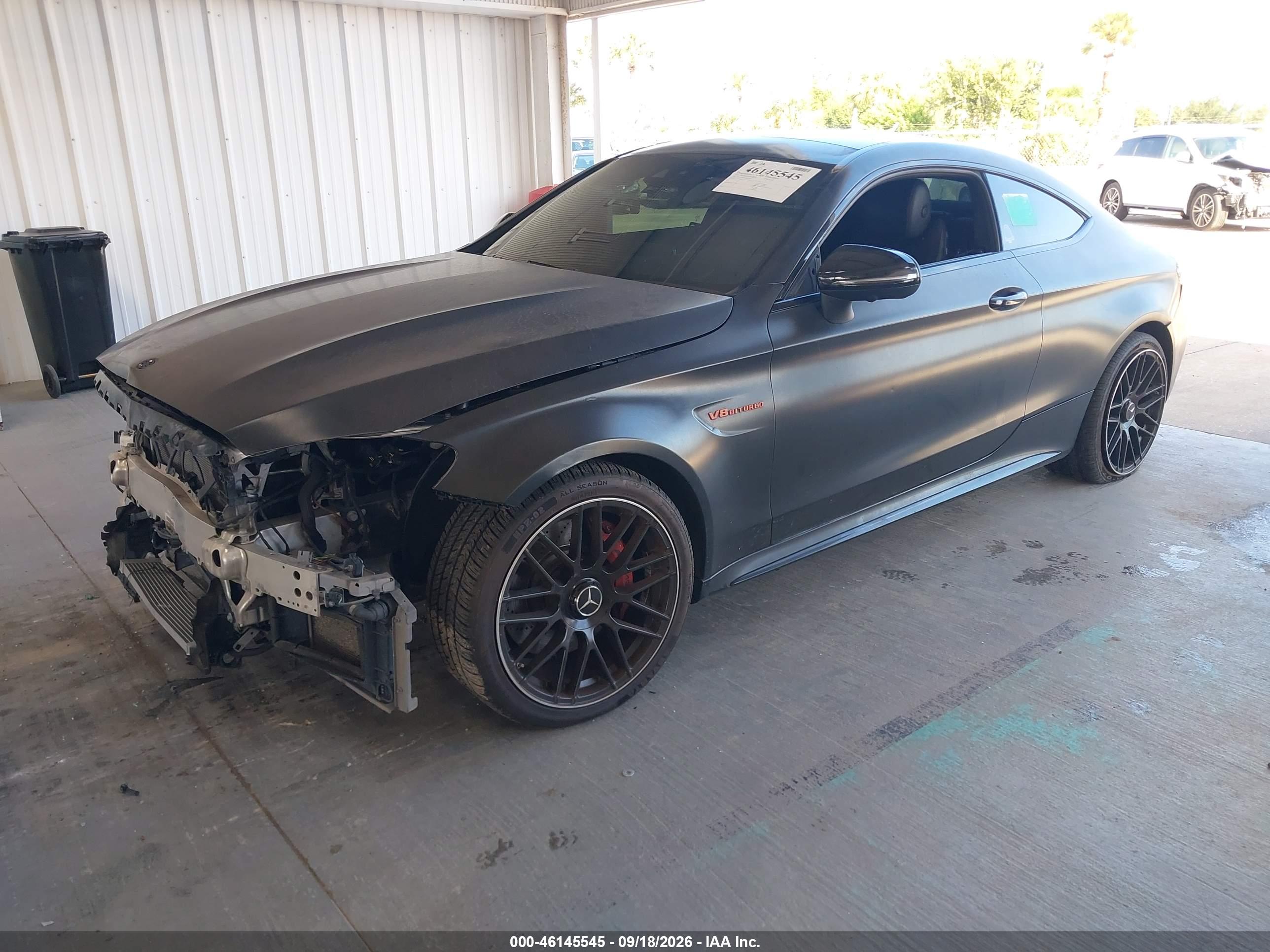 2017 MERCEDES-BENZ AMG C 63 — I2
