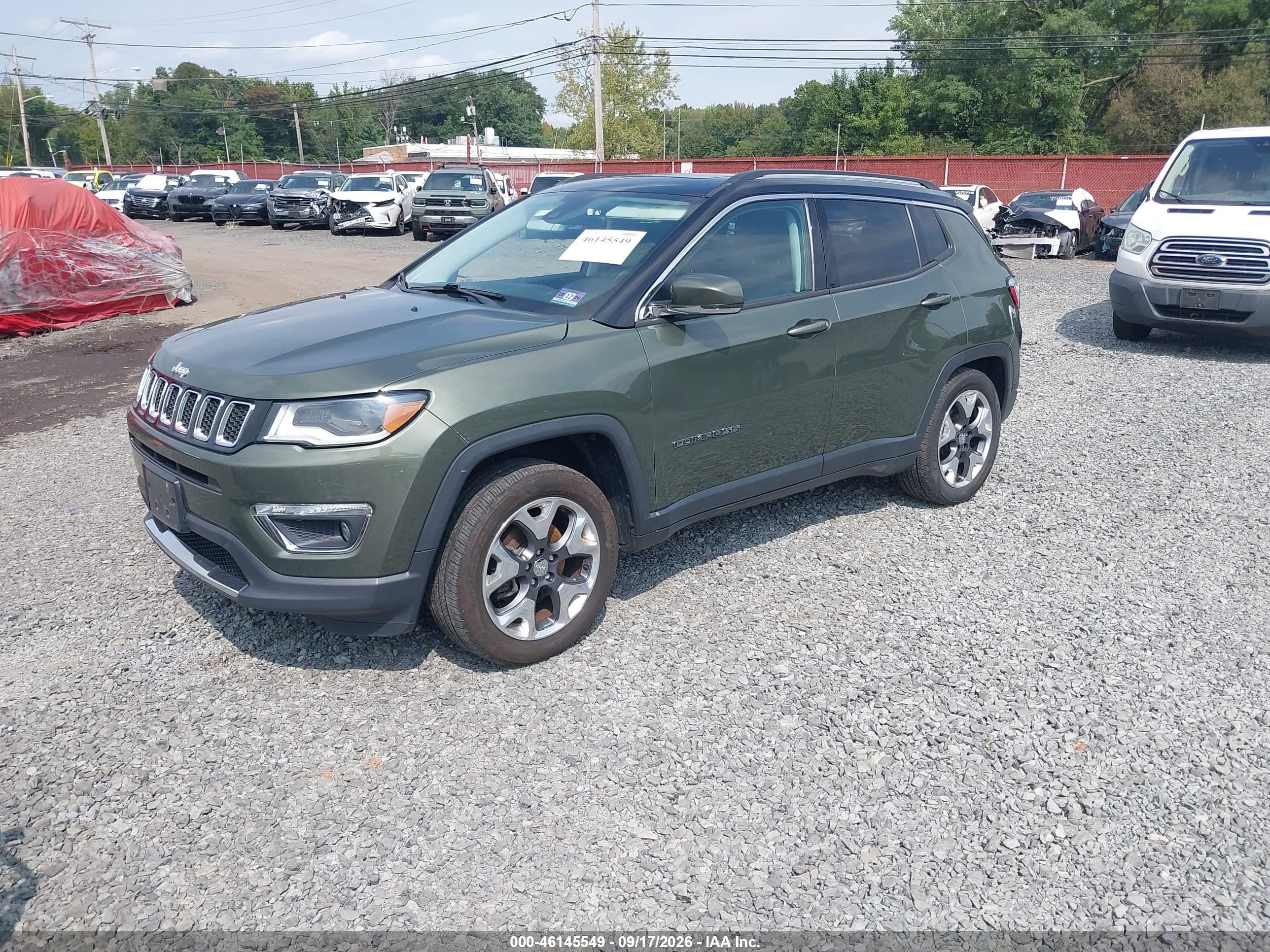2018 JEEP COMPASS LIMITED 4X4 — I2