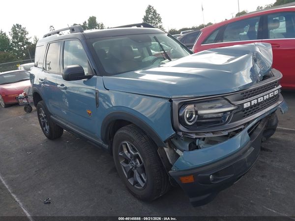 2022 FORD BRONCO SPORT BADLANDS — I1