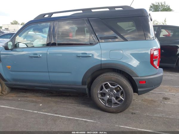 2022 FORD BRONCO SPORT BADLANDS — I117